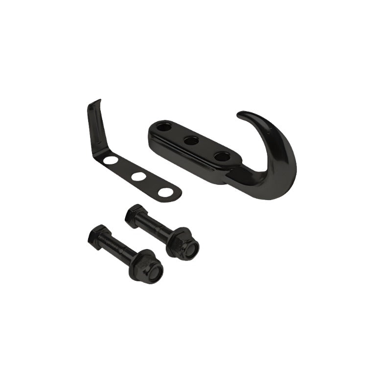 Rampage 1945-1949 Jeep CJ2A Tow Hook Kit - Black - Black Ops Auto Works