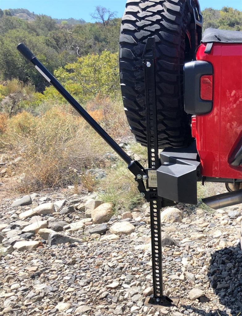 Rampage 1955-2019 Universal Trail Recovery 48in Jack - Black - Black Ops Auto Works