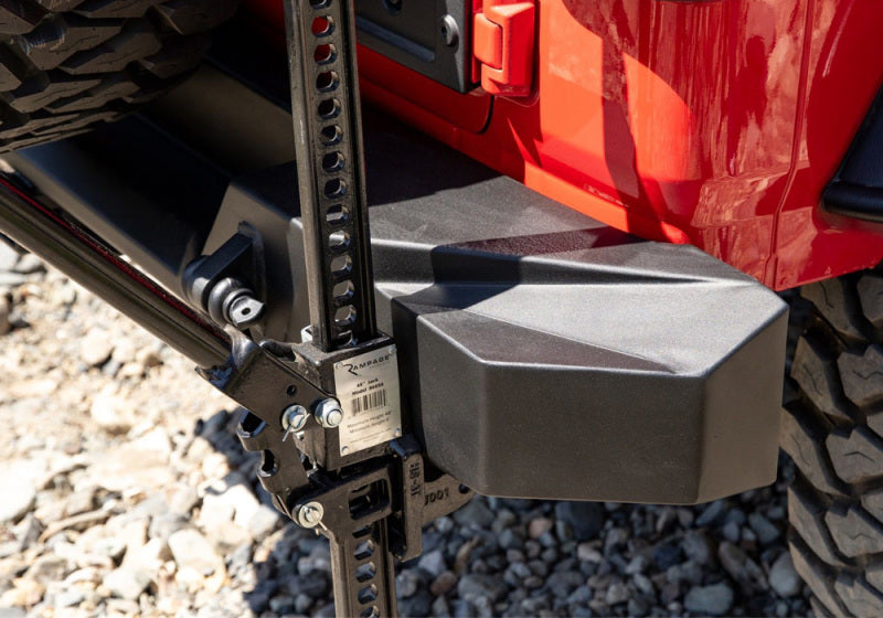 Rampage 1955-2019 Universal Trail Recovery 48in Jack - Black - Black Ops Auto Works