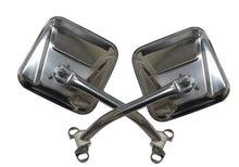 Load image into Gallery viewer, Rampage 1976-1983 Jeep CJ5 Mirror Kit - Stainless - Black Ops Auto Works