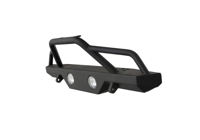 Rampage 1976-1983 Jeep CJ5 Recovery Bumper Front - Black - Black Ops Auto Works
