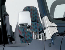 Load image into Gallery viewer, Rampage 1987-1995 Jeep Wrangler(YJ) Half Door Side Mirrors - Chrome - Black Ops Auto Works