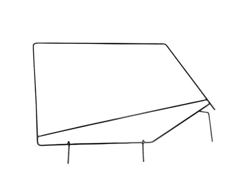 Rampage 1987-1995 Jeep Wrangler(YJ) Window Frame Only - Black - Black Ops Auto Works