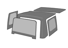 Load image into Gallery viewer, Rampage 1988-1995 Jeep Wrangler(YJ) OEM Replacement Top - Black Denim - Black Ops Auto Works