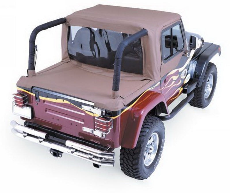 Rampage 1992-1995 Jeep Wrangler(YJ) Cab Soft Top And Tonneau Cover - Spice Denim - Black Ops Auto Works