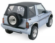 Load image into Gallery viewer, Rampage 1995-1998 Geo Tracker Soft Top OEM Replacement - Black Denim - Black Ops Auto Works