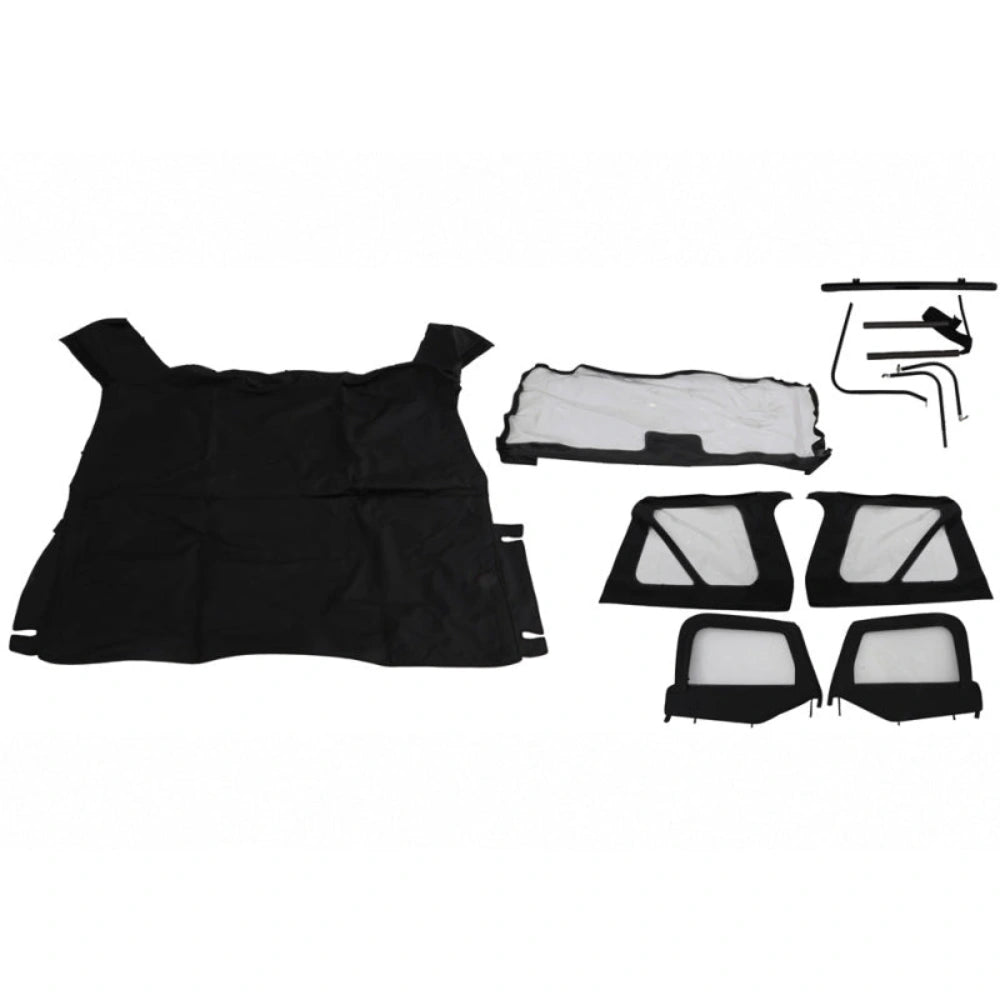 Rampage 1997-2006 Jeep Wrangler(TJ) Complete Top - Black Diamond - Rampage 68335