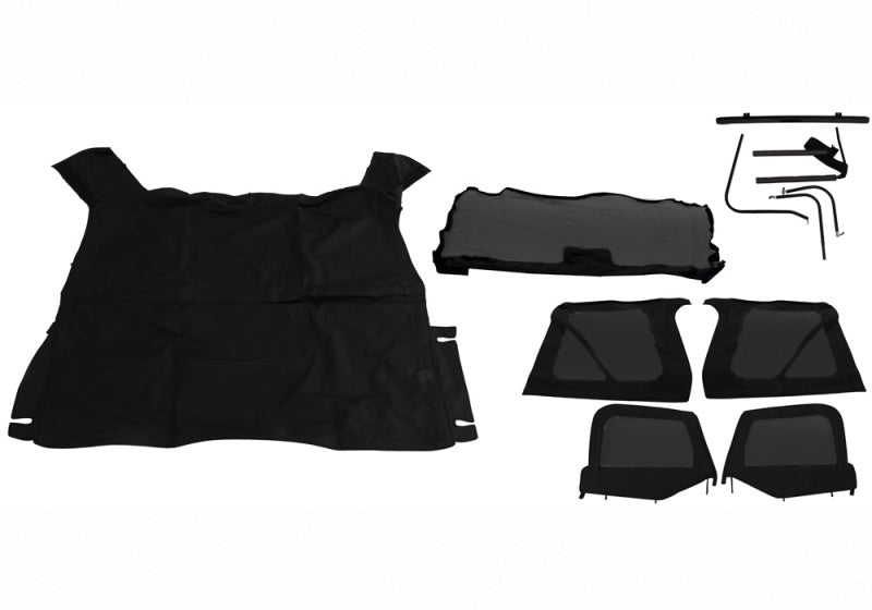 Rampage 1997-2006 Jeep Wrangler(TJ) Complete Top - Black Diamond - Black Ops Auto Works