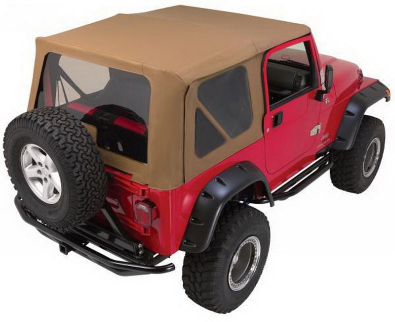 Rampage 1997-2006 Jeep Wrangler(TJ) Complete Top - Spice Denim - Black Ops Auto Works