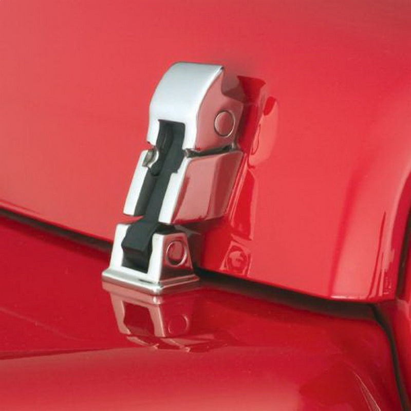 Rampage 1997-2006 Jeep Wrangler(TJ) Hood Catch - Stainless - Black Ops Auto Works