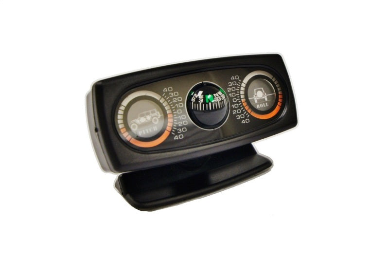 Rampage 1999-2019 Universal Clinometer With Compass - Black - Black Ops Auto Works