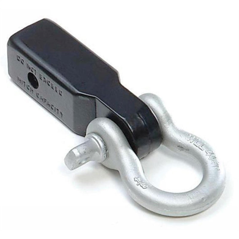 Rampage 1999-2019 Universal D-Ring Receiver Hitch - Black - Black Ops Auto Works