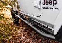 Load image into Gallery viewer, Rampage 20-22 Jeep Gladiator SRS Sidebar Rock Crawler Steps - Black - Black Ops Auto Works