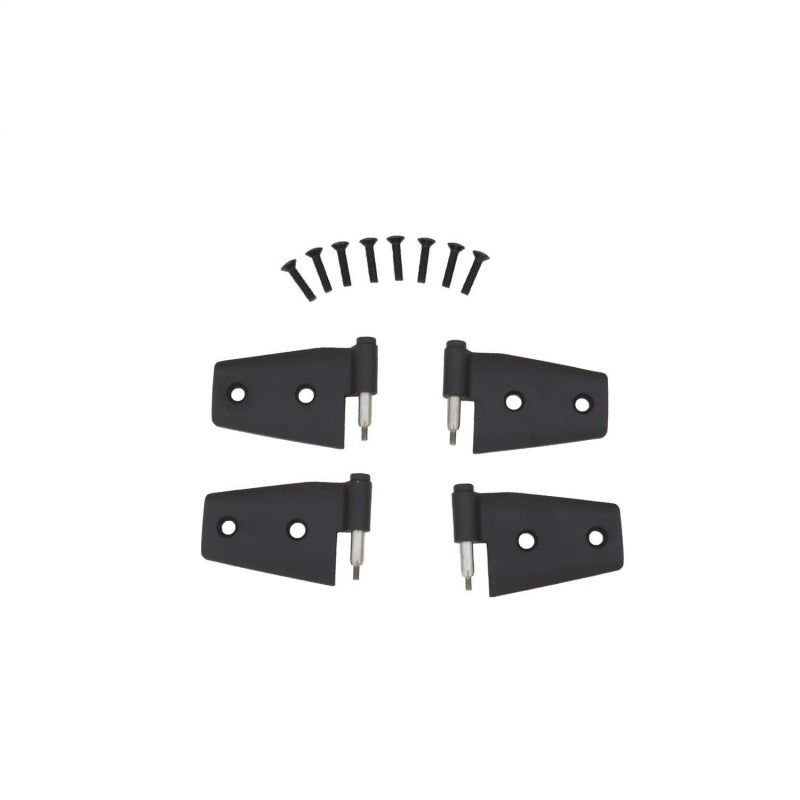 Rampage 2007-2018 Jeep Wrangler(JK) Door Hinges - Black - Black Ops Auto Works
