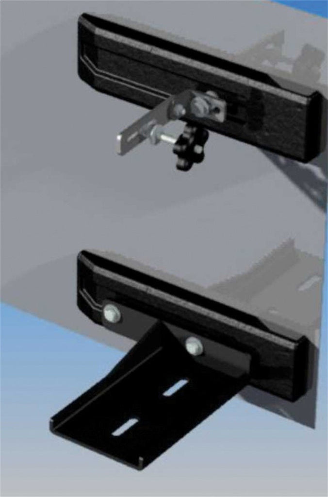 Rampage 2007-2018 Jeep Wrangler(JK) High Lift Jack Mount - Black - Black Ops Auto Works