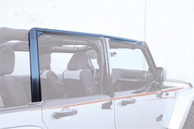 Rampage 2007-2018 Jeep Wrangler(JK) Unlimited Door Surround Kit - Black - Black Ops Auto Works