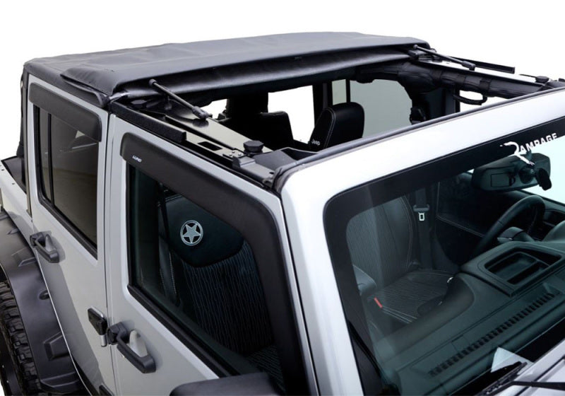 Rampage 2007-2018 Jeep Wrangler(JK) Unlimited Trailview Fastback - Black Diamond - Black Ops Auto Works