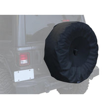 Load image into Gallery viewer, Rampage 2018-2019 Jeep Wrangler(JL) Sport 2-Door Tire Cover w/Cam Slot 33in -35in - Black - Black Ops Auto Works