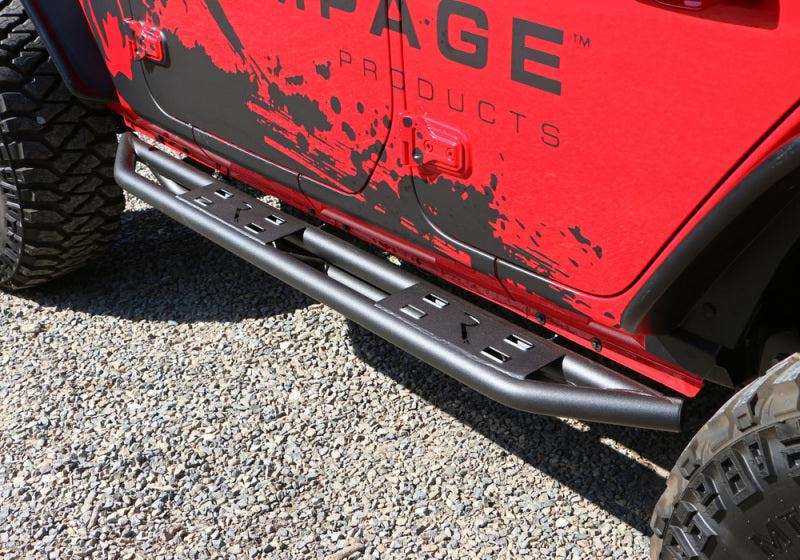 Rampage 2018-2019 Jeep Wrangler(JL) Unlimited Sport 4-Door Trail Crawler Step - Black - Black Ops Auto Works
