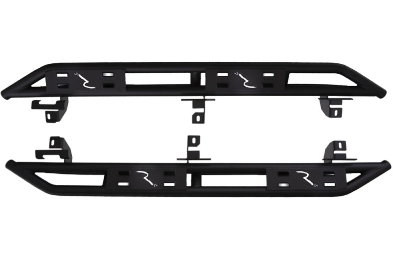 Rampage 2018-2019 Jeep Wrangler(JL) Unlimited Sport 4-Door Trail Crawler Step - Black - Black Ops Auto Works