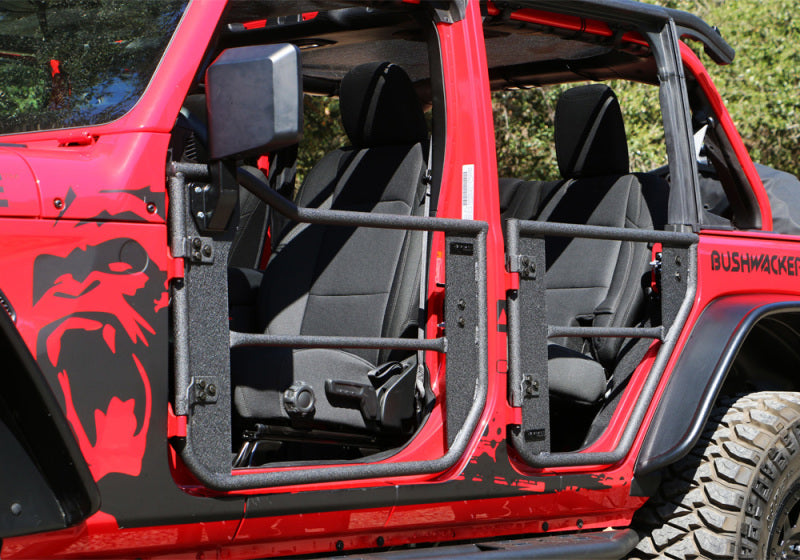 Rampage 2018-2019 Jeep Wrangler(JL) Unlimited Sport 4-Door Trail Doors - 4Dr - Black - Black Ops Auto Works