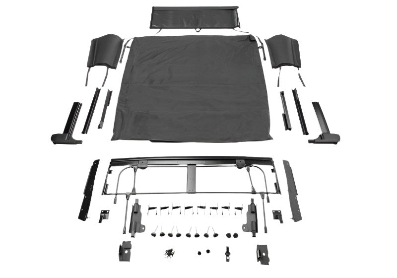 Rampage 20-22 Jeep Gladiator Trailview Fastback - Black Diamond - Rampage 139035