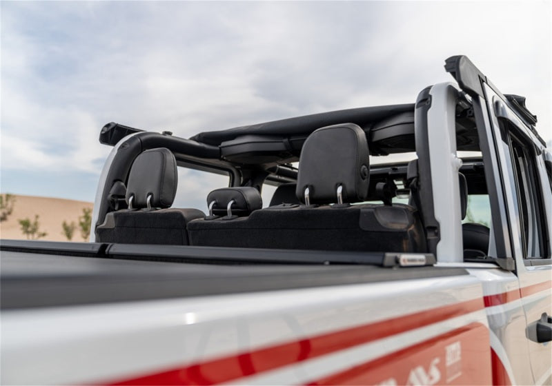 Rampage 20-22 Jeep Gladiator Trailview Fastback - Black Diamond - Rampage 139035