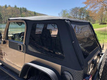 Load image into Gallery viewer, Rampage 18-21 Jeep Wrangler (JL) Unlimited Frameless TrailView Fastback Soft Top Kit - Black Diamond - Rampage 139535