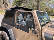 Load image into Gallery viewer, Rampage 18-21 Jeep Wrangler (JL) Unlimited Frameless TrailView Fastback Soft Top Kit - Black Diamond - Rampage 139535