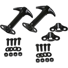 Load image into Gallery viewer, Rampage 1945-1949 Jeep CJ2A Hood Catch Kit - Black - Rampage 7601