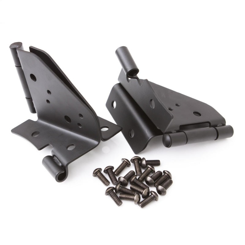 Rampage 1978-1983 Jeep CJ5 Windshield Hinge - Black - Rampage 7603