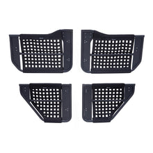 Load image into Gallery viewer, Rampage 2007-2018 Jeep Wrangler(JK) Unlimited 4-Door Tube Doors With Netting - Black - Rampage 7684