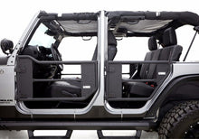 Load image into Gallery viewer, Rampage 2007-2018 Jeep Wrangler(JK) Unlimited 4-Door Tube Doors With Netting - Black - Rampage 7684
