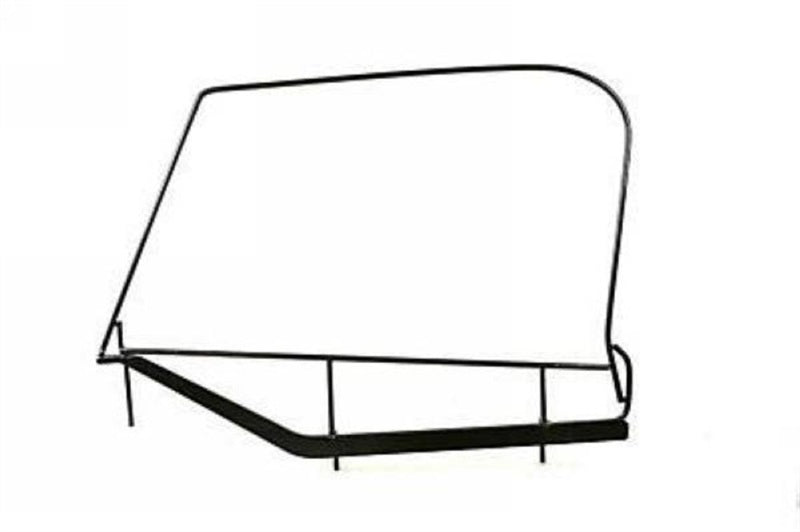 Rampage 1997-2006 Jeep Wrangler(TJ) Window Frame Only - Black - Rampage 89799