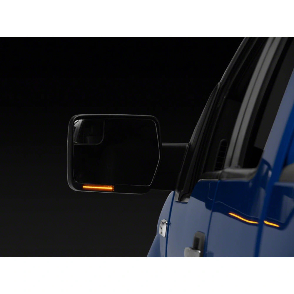 Raxiom 04-14 Ford F-150 Axial Series Sequential Side Mirror LED Turn Signals- Smoked - Raxiom T545498