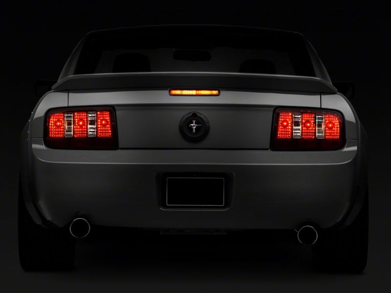 Raxiom Raxiom 05-09 Ford Mustang Coyote Tail Lights- Black Housing (Smoked Lens)