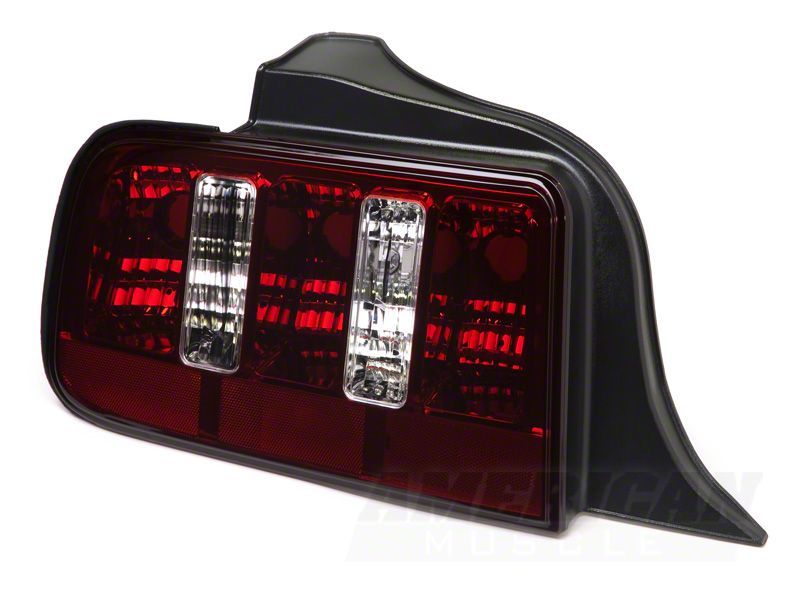 Raxiom Raxiom 05-09 Ford Mustang Coyote Tail Lights- Black Housing (Smoked Lens)