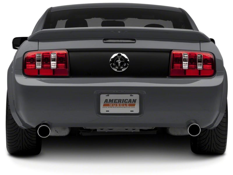 Raxiom Raxiom 05-09 Ford Mustang Coyote Tail Lights- Chrome Housing - Red/Clear Lens