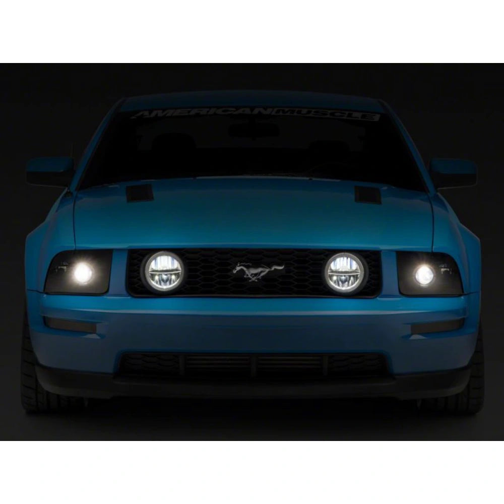 Raxiom 05-09 Ford Mustang GT Axial Series LED Halo Fog Lights - Raxiom 398333