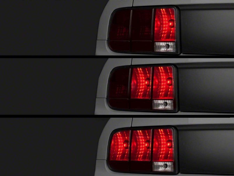 Raxiom 05-09 Ford Mustang Sequential Tail Light Kit (Plug-and-Play) - Black Ops Auto Works