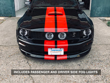 Load image into Gallery viewer, Raxiom 05-12 Ford Mustang GT LED Halo Fog Lights (Smoked) - Black Ops Auto Works