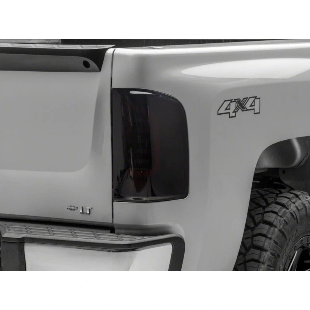 Raxiom 07-14 Chevrolet Silverado 1500 Axial Series LED Tail Lights- Black Housing (Smoked Lens) - Raxiom S150366