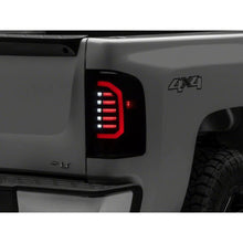 Load image into Gallery viewer, Raxiom 07-14 Chevrolet Silverado 1500 Axial Series LED Tail Lights- Black Housing (Smoked Lens) - Raxiom S150366