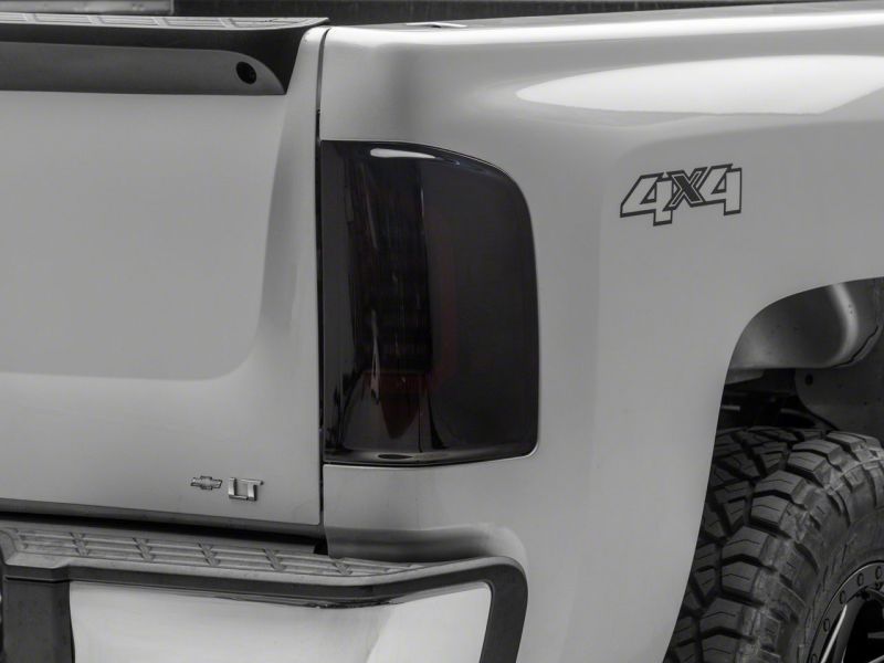 Raxiom Raxiom 07-14 Chevrolet Silverado 1500 Axial Series LED Tail Lights- Black Housing (Smoked Lens)