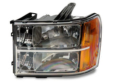 Load image into Gallery viewer, Raxiom Raxiom 07-14 GMC Sierra 1500/2500 HD/3500 HD Axial OEM Rep Headlights- Chrome Housing (Clear Lens)