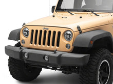 Load image into Gallery viewer, Raxiom Raxiom 07-18 Jeep Wrangler Axial Series 7-Inch LED Headlights w DRL/ Black Housing - Clear Lens