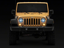 Load image into Gallery viewer, Raxiom Raxiom 07-18 Jeep Wrangler JK Axial Series 7-In Dragon Eye LED Headlights- Blk Housing (Clear Lens)