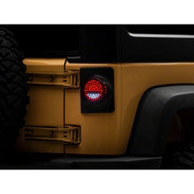 Load image into Gallery viewer, Raxiom 07-18 Jeep Wrangler JK Axial Series Halo LED Tail Lights- Black Housing (Clear Lens) - Raxiom J164240