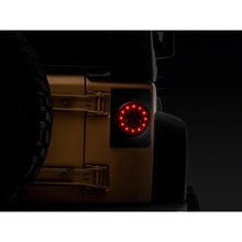 Load image into Gallery viewer, Raxiom 07-18 Jeep Wrangler JK Axial Series Halo LED Tail Lights- Black Housing (Clear Lens) - Raxiom J164240
