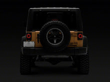 Load image into Gallery viewer, Raxiom Raxiom 07-18 Jeep Wrangler JK Axial Series Halo LED Tail Lights- Black Housing (Clear Lens)